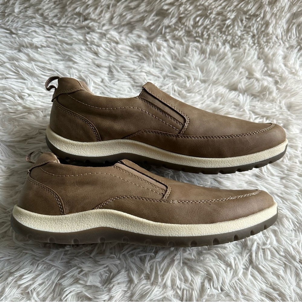 Eastland Mens Spencer Slip On Shoes Light Tan New In Box Size 13 - Picture 4 of 9